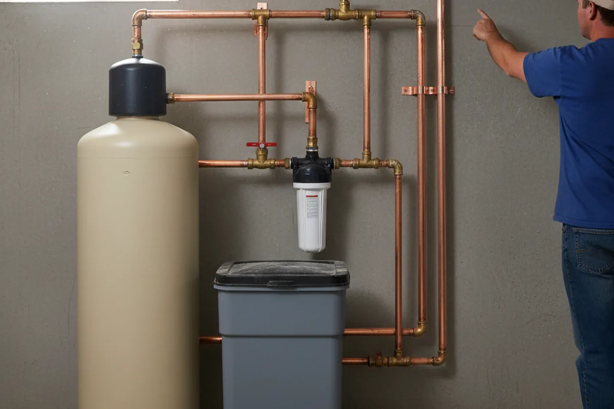 Whole-house water treatment system installed in Camp Pendleton